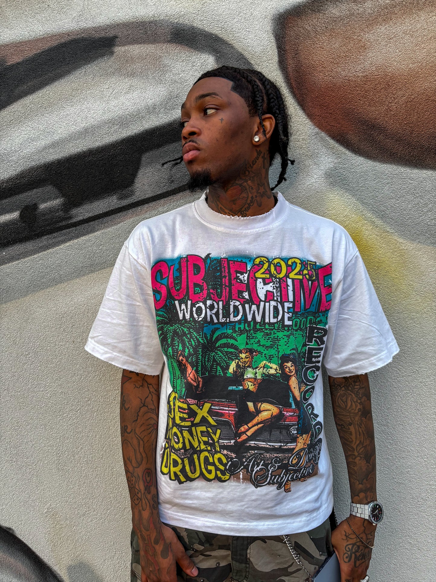 “SMD Summer” Tee White