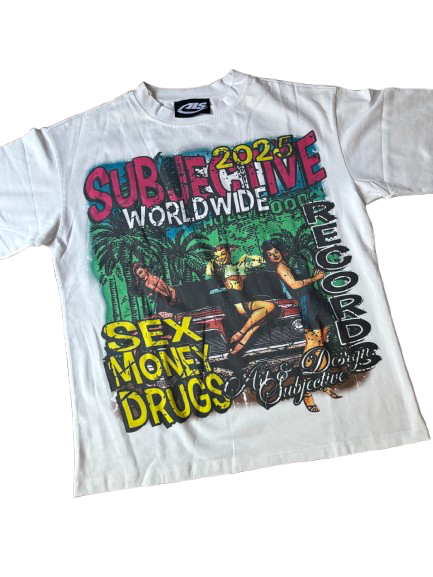 “SMD Summer” Tee White